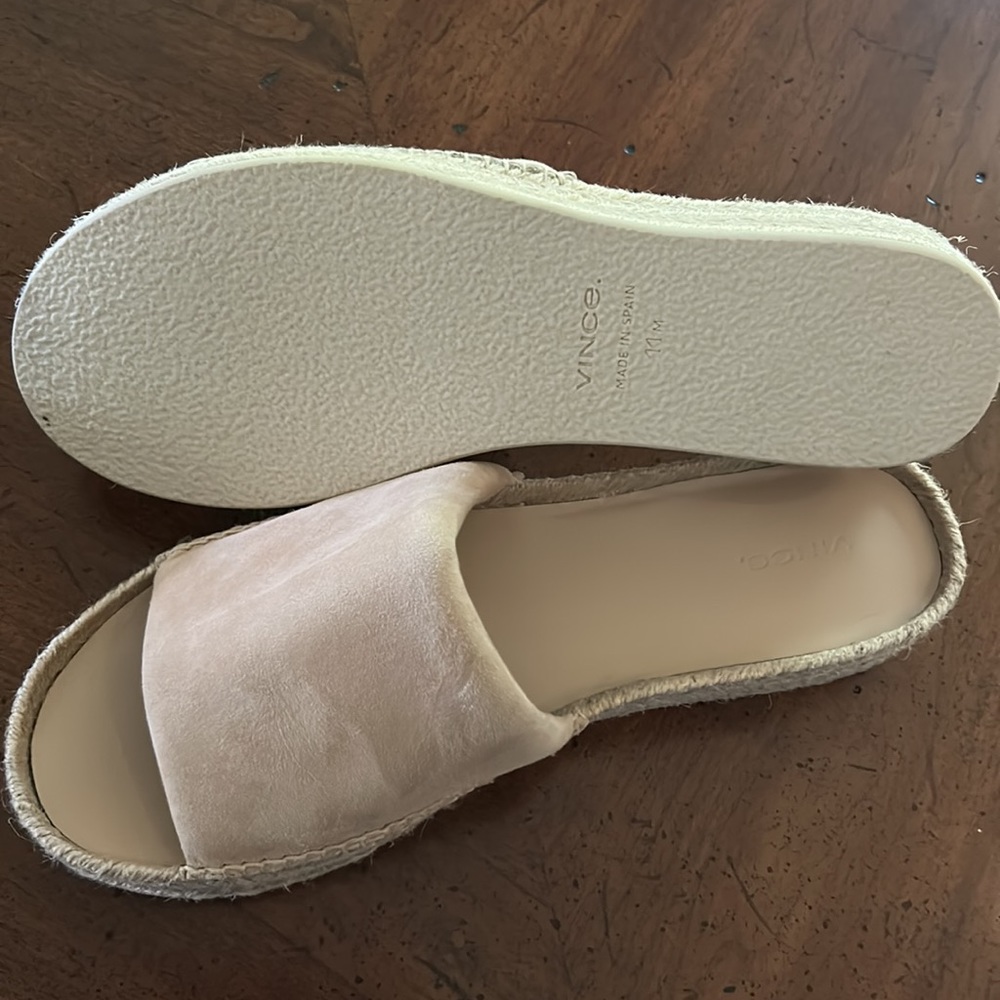 Vince Suede Slides New - image 2